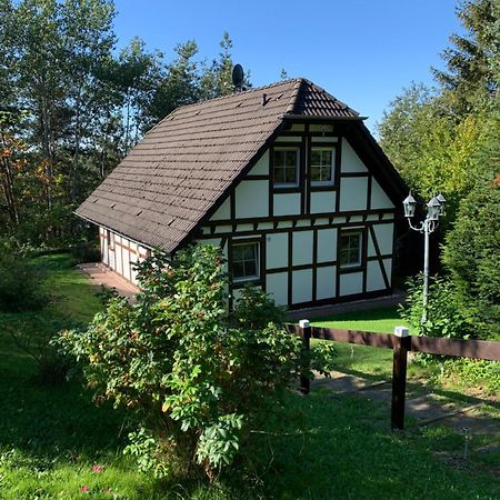 Die Kleine Ferienvilla Edersee Frankenau Exterior foto